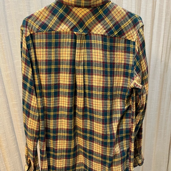 Pendleton Clark Shirt Linen / Cotton Small S - Picture 2 of 3